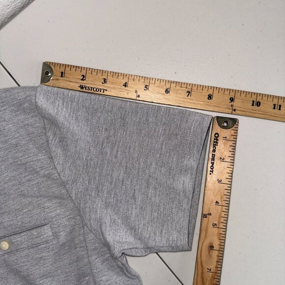 Mugsy T-Shirt Men Medium M Thick Gray Viscose Cotton Spandex Short Sleeve Pocket - Picture 10 of 10